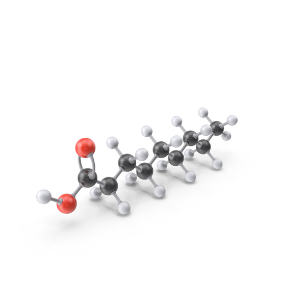 Nonanoic Acid Molecule PNG & PSD Images Nonanoic Acid Molecule PNG & PSD Images