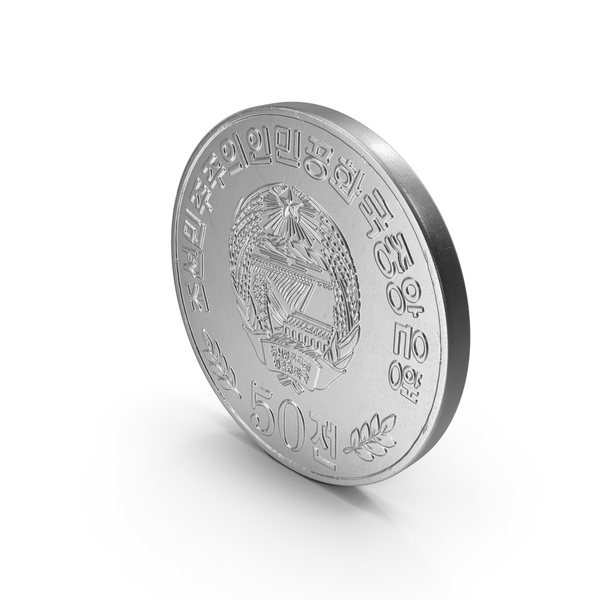 North Korea 50 Chon Coin 2002 PNG & PSD Images North Korea 50 Chon Coin 2002 PNG & PSD Images