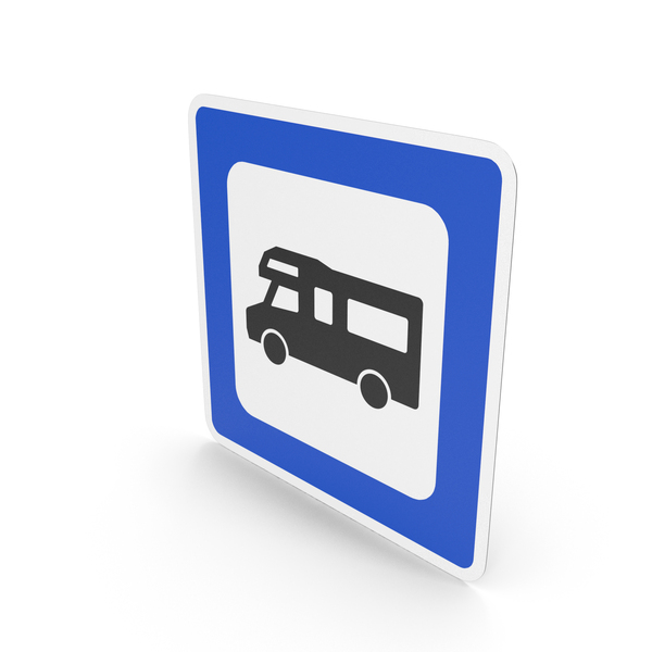 Traffic Signs: Norwegian Sign Caravan Park PNG & PSD Images