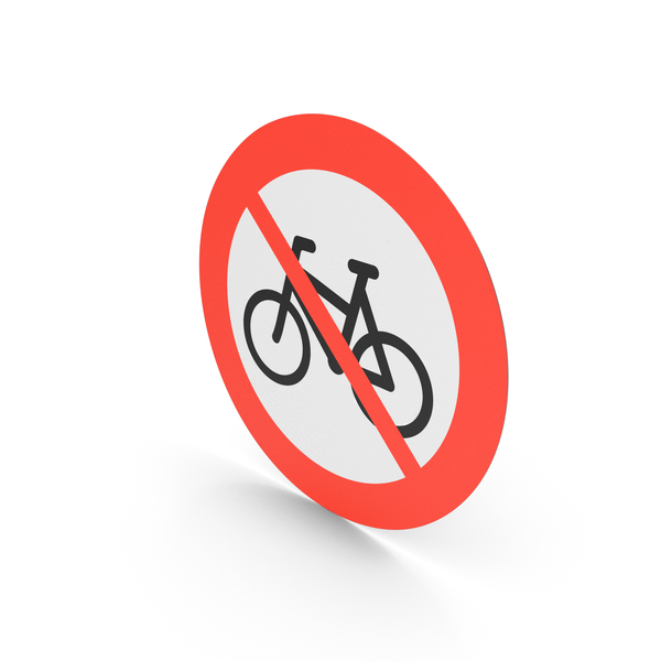 Norwegian Sign No Cyclists PNG & PSD Images