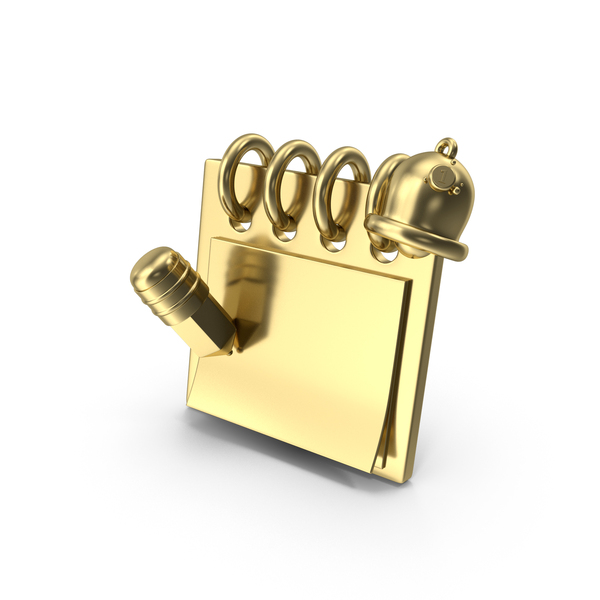 Logo: Note Pad Reminder Gold PNG & PSD Images Logo: Note Pad Reminder Gold PNG & PSD Images