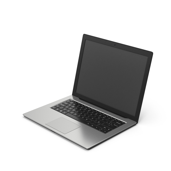 Computer: Silver Notebook PNG & PSD Images Computer: Silver Notebook PNG & PSD Images