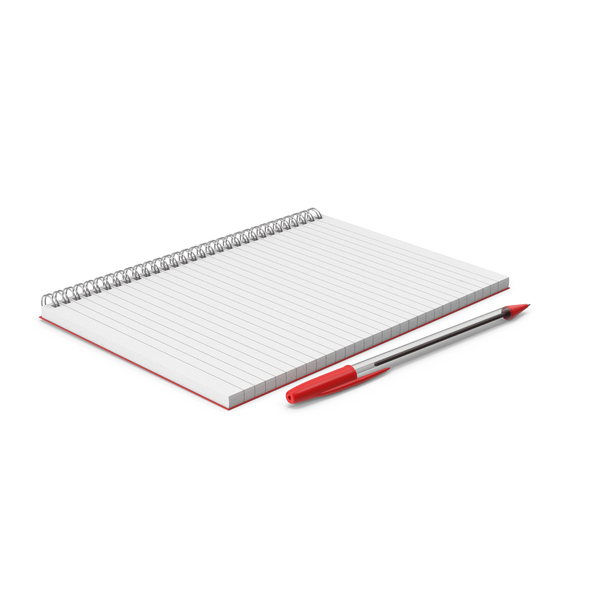 Legal Pad: Notepad With Ballpoint Red Pen PNG & PSD Images Legal Pad: Notepad With Ballpoint Red Pen PNG & PSD Images