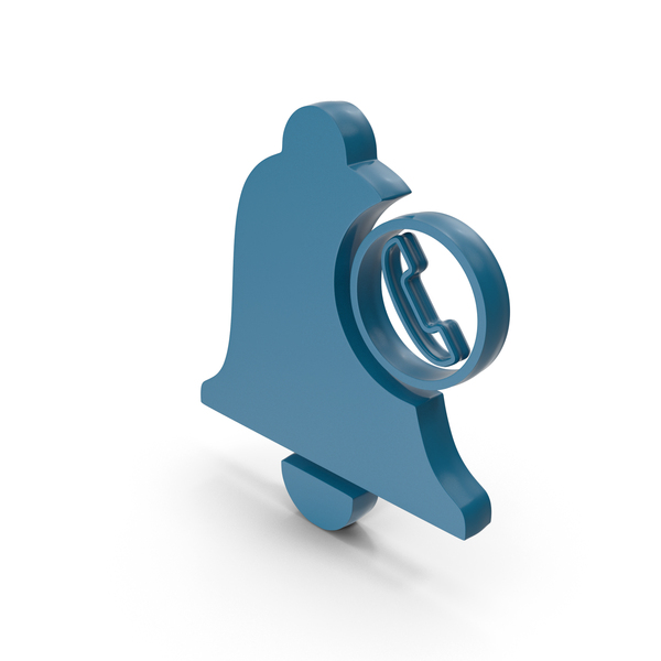 Logo: Notification Bell Call Blue PNG & PSD Images
