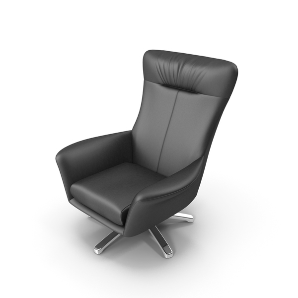 Nueva Nicolaus Leather Chair PNG & PSD Images
