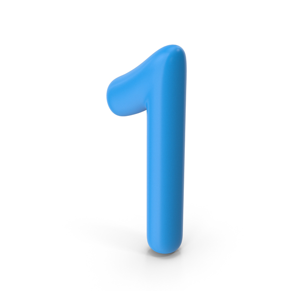 Number 1 Blue PNG & PSD Images Number 1 Blue PNG & PSD Images