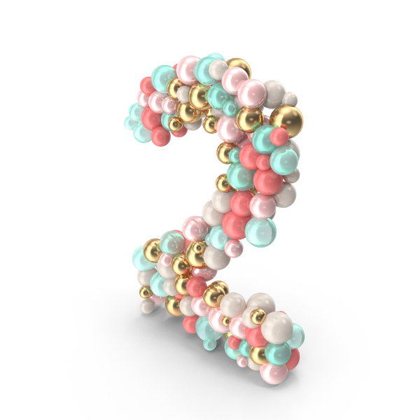 Number 2 Made of Balls PNG & PSD Images Number 2 Made of Balls PNG & PSD Images