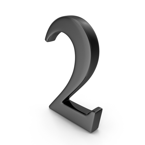 Number 2 PNG & PSD Images