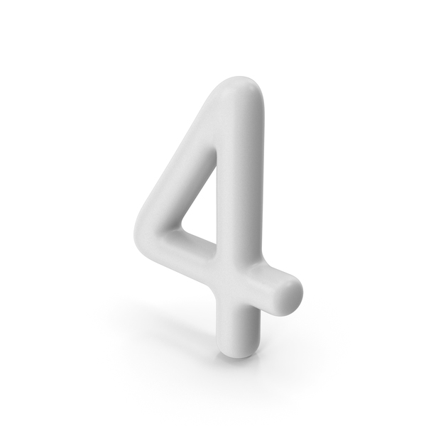 Number 4 PNG & PSD Images Number 4 PNG & PSD Images