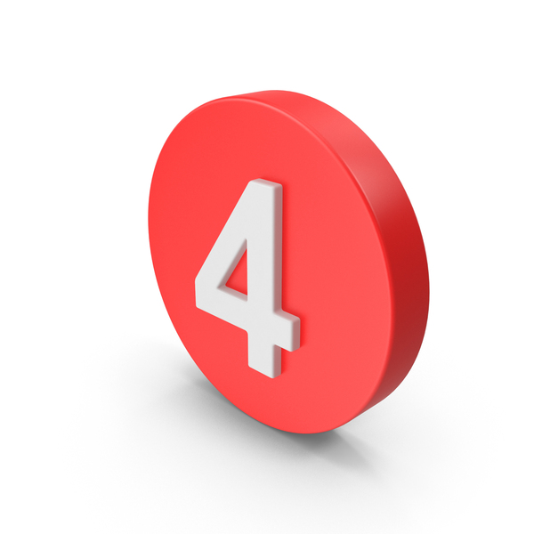 Number 4 Button Icon PNG & PSD Images Number 4 Button Icon PNG & PSD Images