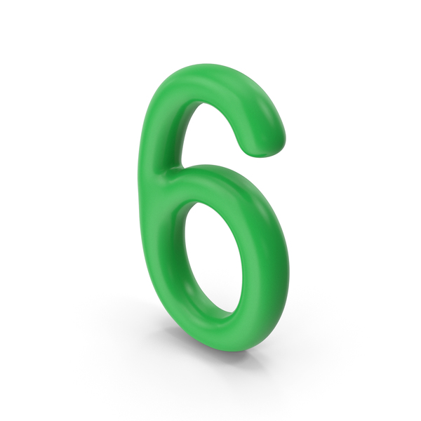 Number 6 Green PNG & PSD Images Number 6 Green PNG & PSD Images