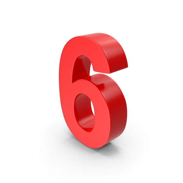 Number 6 PNG & PSD Images Number 6 PNG & PSD Images