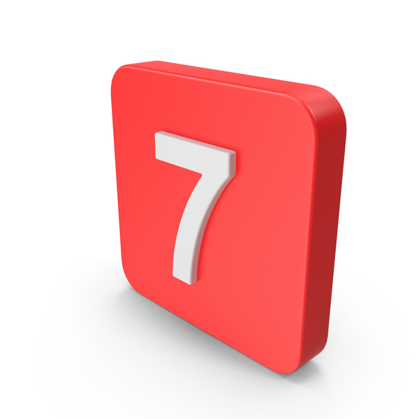 Number 7 Button Icon PNG & PSD Images Number 7 Button Icon PNG & PSD Images