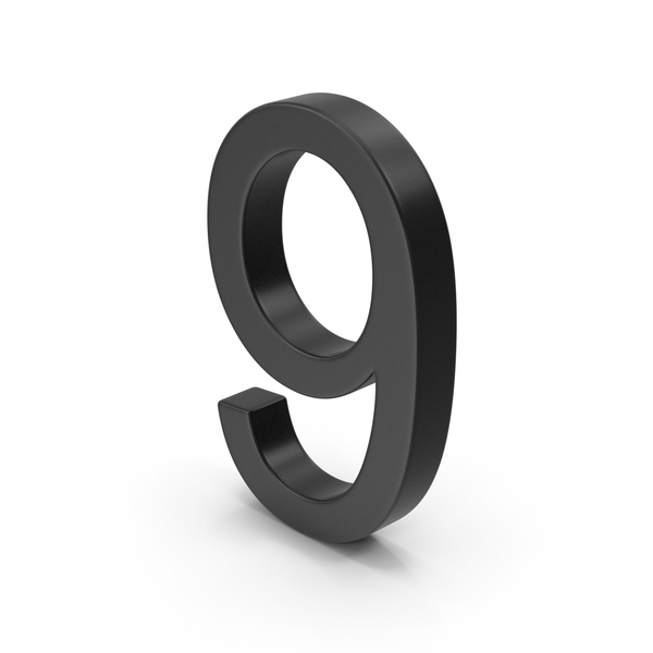 Number 9 Black PNG & PSD Images Number 9 Black PNG & PSD Images
