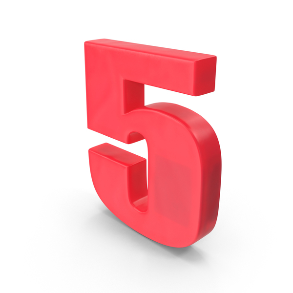 Souvenir: Number Fridge Magnet 5 PNG & PSD Images Souvenir: Number Fridge Magnet 5 PNG & PSD Images