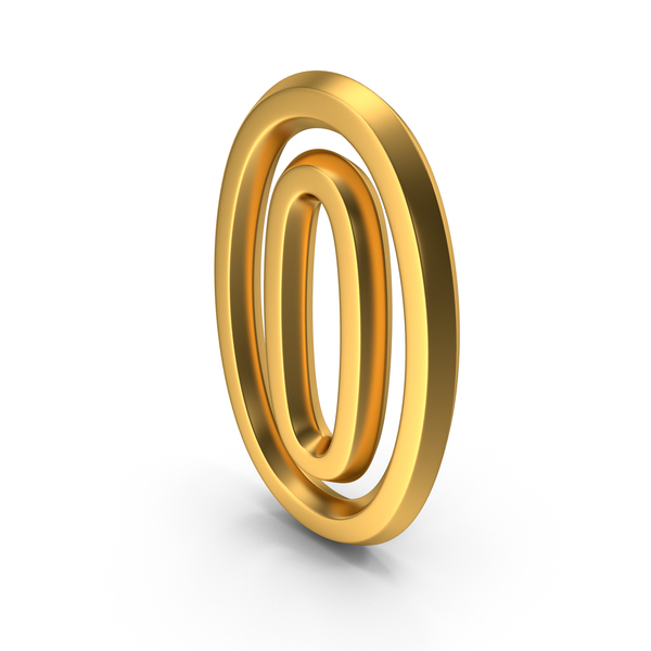 Number M1F OutLine 0 Gold PNG & PSD Images Number M1F OutLine 0 Gold PNG & PSD Images