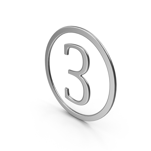 Number Three in Ring PNG & PSD Images Number Three in Ring PNG & PSD Images