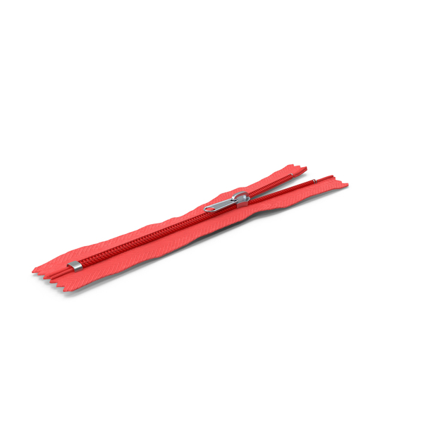 Nylon Coil Closed End Zipper Red PNG & PSD Images Nylon Coil Closed End Zipper Red PNG & PSD Images