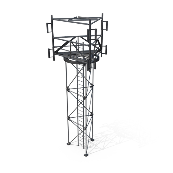 Guard: Observation Tower On Roof PNG & PSD Images