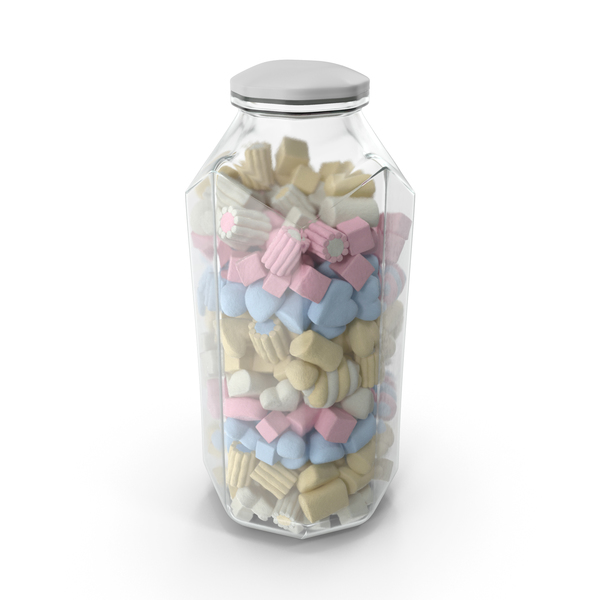 Marshmallow: Octagon Jar with Mixed Marshmallows PNG & PSD Images Marshmallow: Octagon Jar with Mixed Marshmallows PNG & PSD Images
