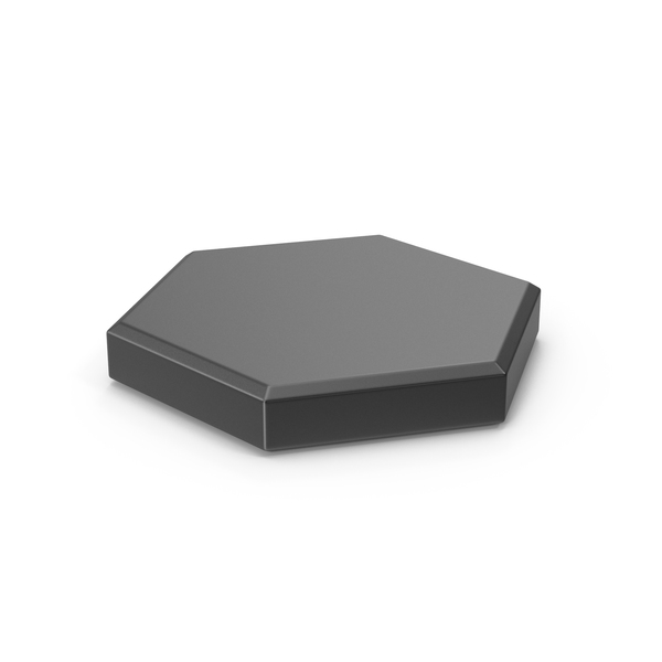 Geometric Shape: Octagon Panel Black PNG & PSD Images