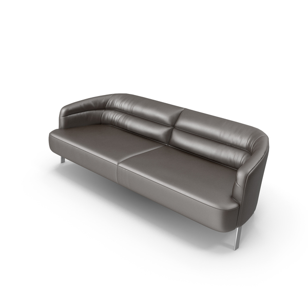 Leather: Odeon Sofa 190 PNG & PSD Images Leather: Odeon Sofa 190 PNG & PSD Images
