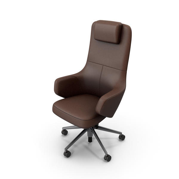 Office Chair Brown Stylized PNG & PSD Images Office Chair Brown Stylized PNG & PSD Images