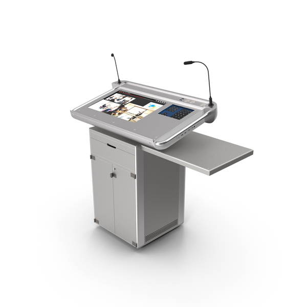 Electronic Kiosk: Office Lectern ILS Synergy QK PNG & PSD Images