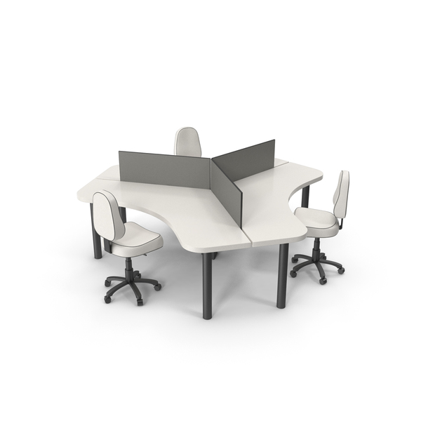 Office Table Arrangement PNG & PSD Images