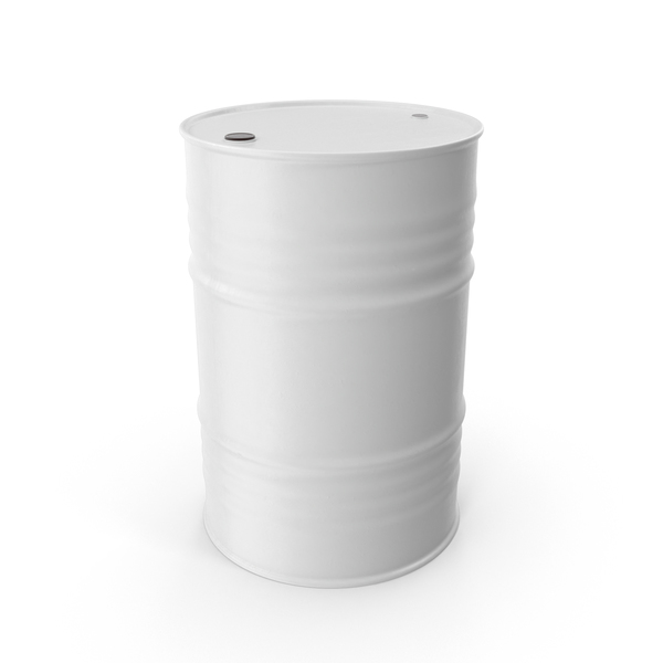 Oil Drum White PNG & PSD Images
