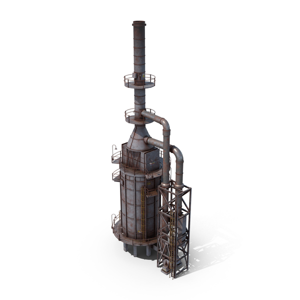 Petroleum: Oil Refinery Furnace PNG & PSD Images