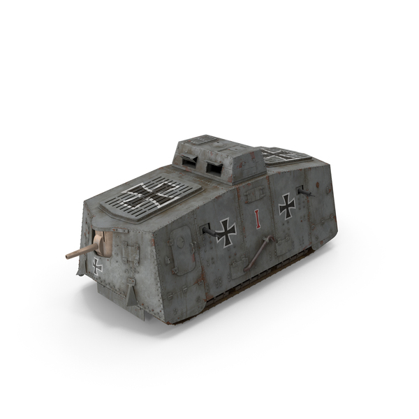 Destroyer: Old Aged WWI German A7V Armored Vehicle Tank PNG & PSD Images Destroyer: Old Aged WWI German A7V Armored Vehicle Tank PNG & PSD Images