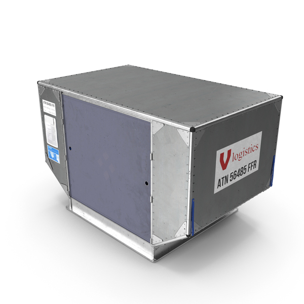 Old Airport Cargo Container PNG & PSD Images