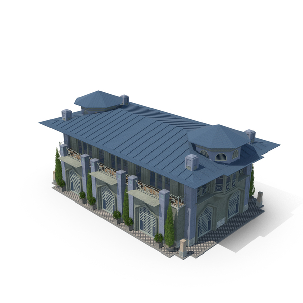 Old Blue Building PNG & PSD Images Old Blue Building PNG & PSD Images