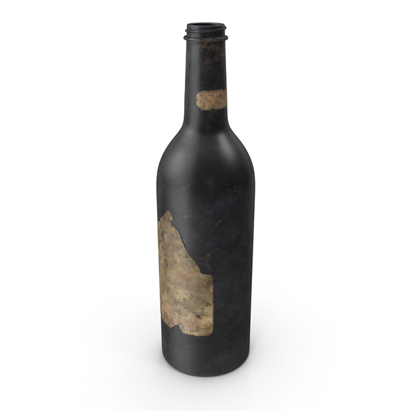 Old Bottle of Alcohol PNG & PSD Images