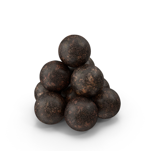 Old Cannonballs PNG & PSD Images