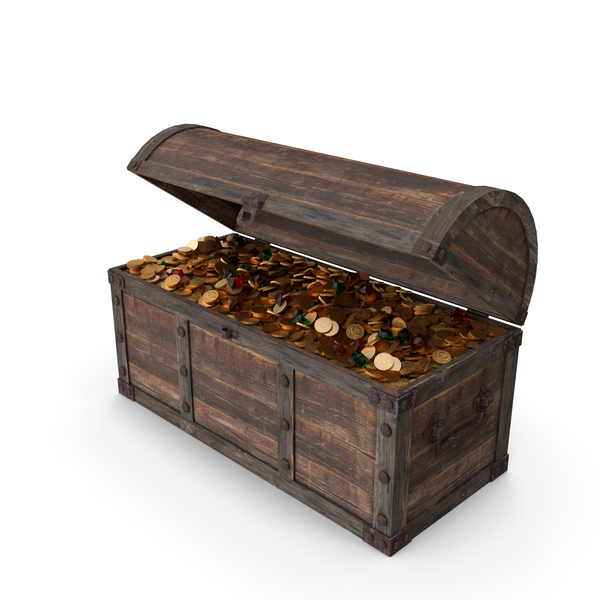 Treasure: Old Chest of Treasures PNG & PSD Images