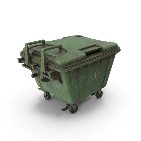 Bin: Old Dirty Street Dustbin PNG & PSD Images