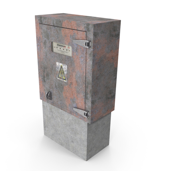 Utility: Old Electrical Control Box PNG & PSD Images Utility: Old Electrical Control Box PNG & PSD Images