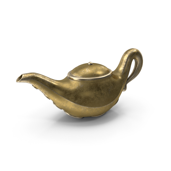 Old Gold Magic Lamp PNG & PSD Images Old Gold Magic Lamp PNG & PSD Images