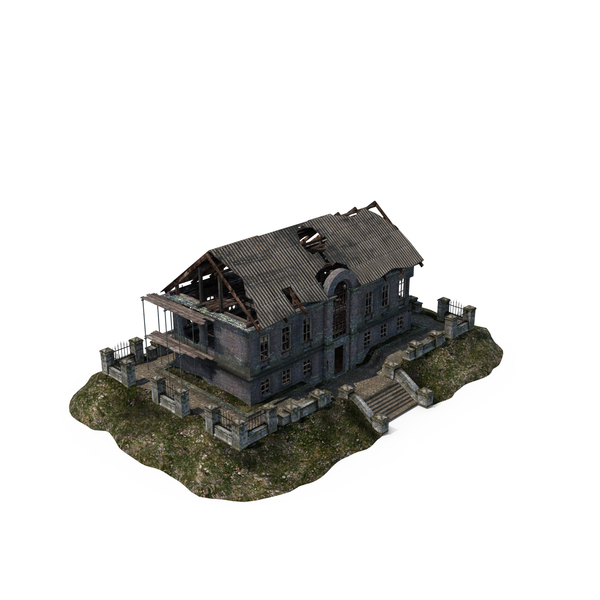 Building: Old House Destroyed PNG & PSD Images Building: Old House Destroyed PNG & PSD Images