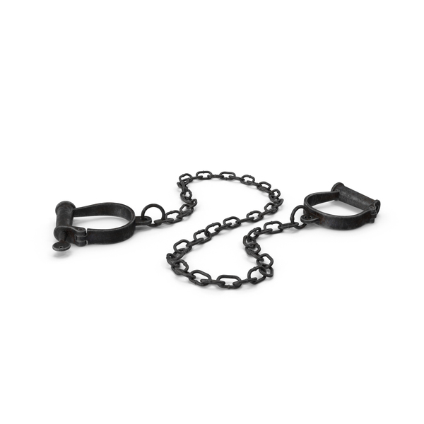 Ball And Chain: Old Leg Shackles PNG & PSD Images