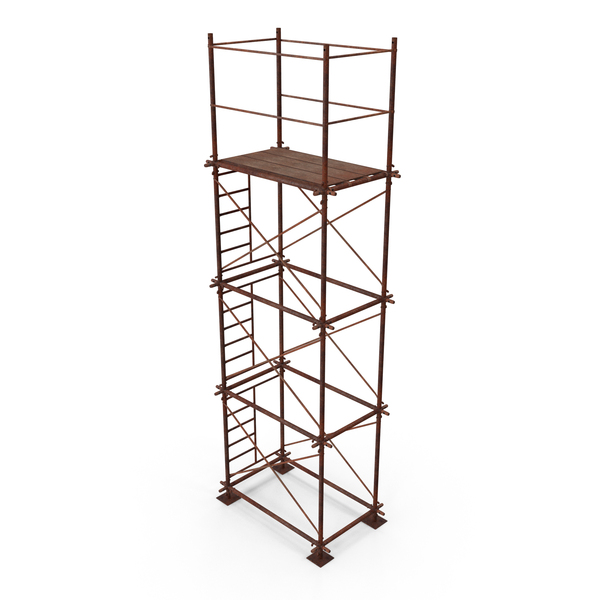 Scaffold: Old Scaffoldings Modular 1x4 PNG & PSD Images Scaffold: Old Scaffoldings Modular 1x4 PNG & PSD Images