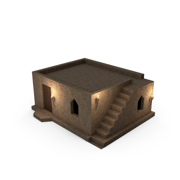 Old Stone House 1 Floor at Night PNG & PSD Images Old Stone House 1 Floor at Night PNG & PSD Images