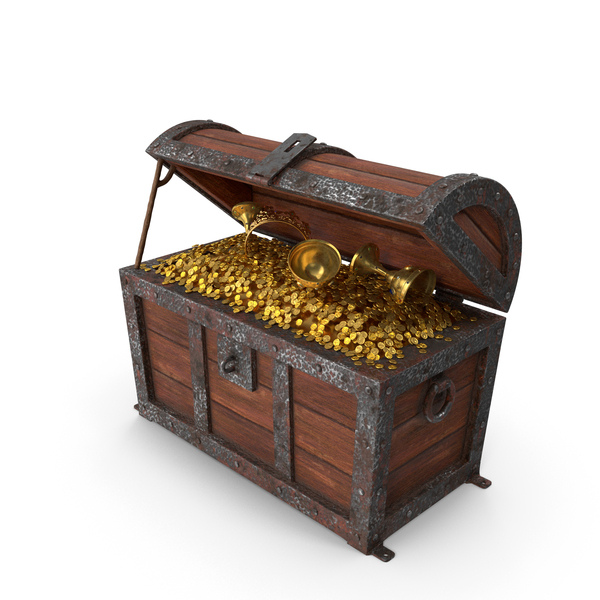 Old Treasure Chest Open PNG Images & PSDs for Download | PixelSquid ...