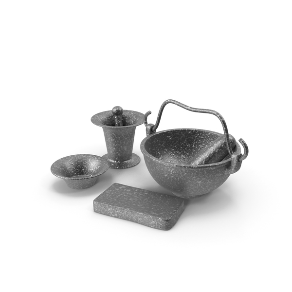 Bowl: Old Utensils PNG & PSD Images