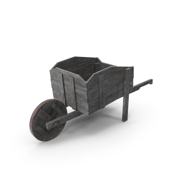 Wheelbarrow: Old Wheel Barrow PNG & PSD Images Wheelbarrow: Old Wheel Barrow PNG & PSD Images