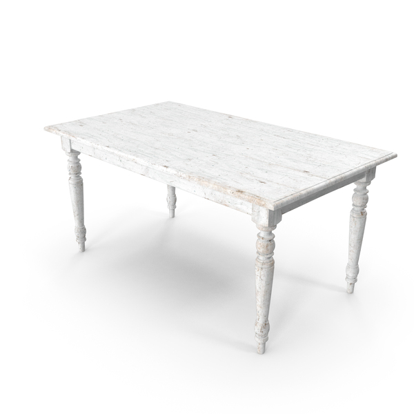 Old White Dining Table PNG & PSD Images Old White Dining Table PNG & PSD Images