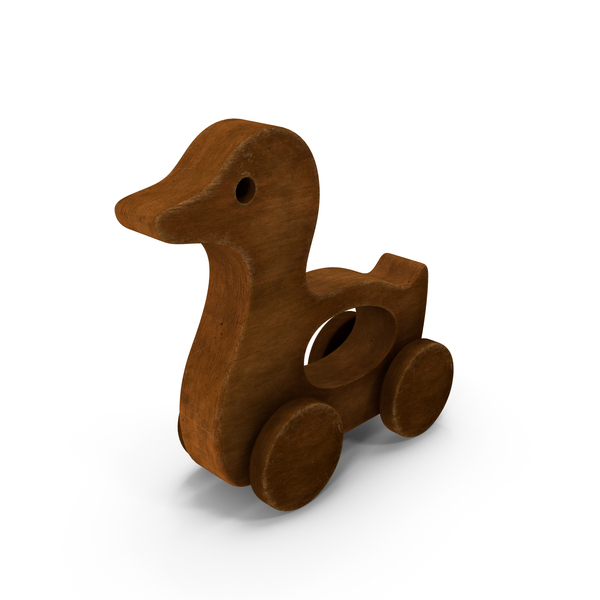 Rubber: Old Wooden Toy Duck PNG & PSD Images Rubber: Old Wooden Toy Duck PNG & PSD Images