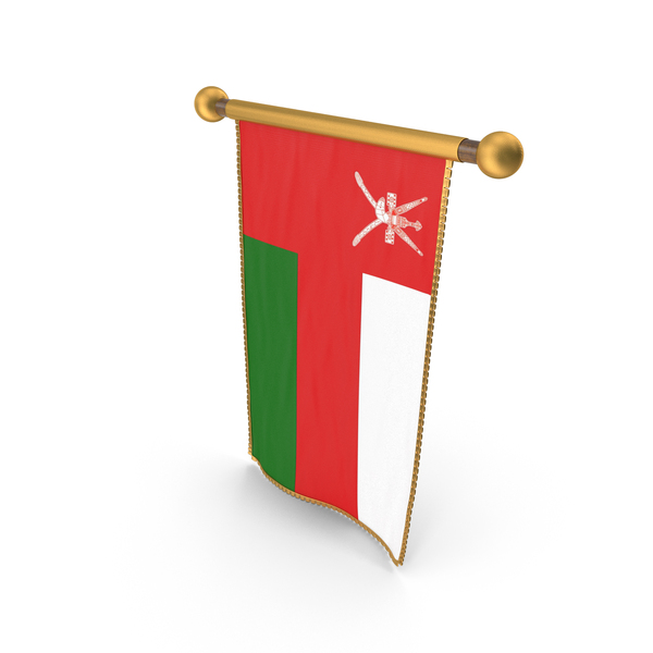 Oman Country Hanging Flag Design PNG & PSD Images Oman Country Hanging Flag Design PNG & PSD Images